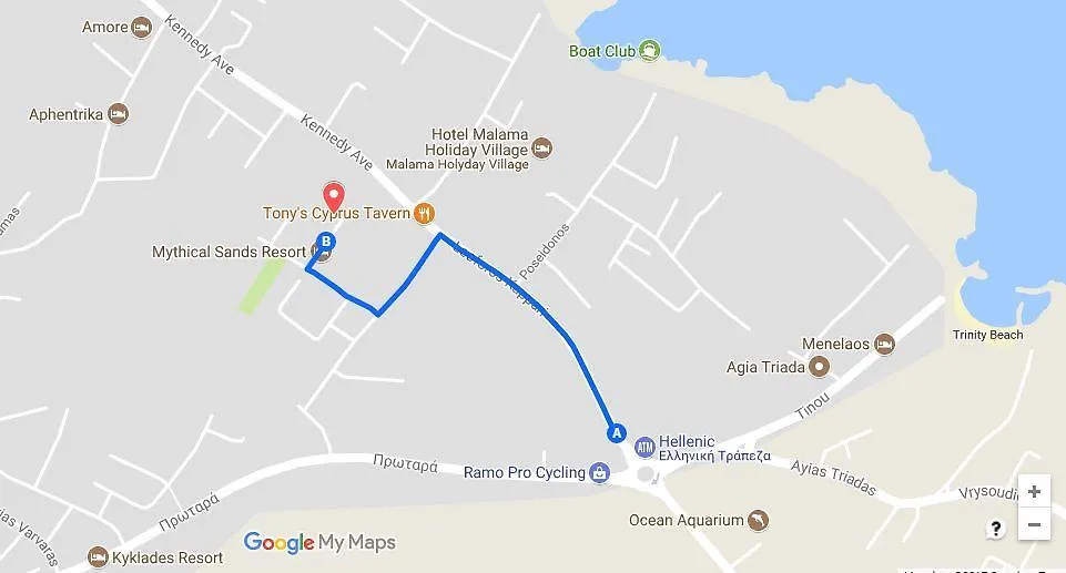 Mythical Sands Resort - Swahili Apartment Protaras